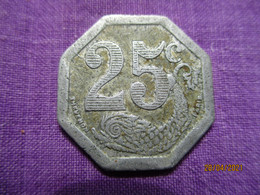France: 25 Centimes Chambre De Commerce La Rochelle 1922 - Monétaires / De Nécessité