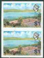 Antigua 1976 Potworks Dam $1 (without Imprint) U/m Imperforate Pair (as SG 483A) - Other & Unclassified