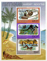 Antigua 1976 Water Sports Perf M/sheet U/m, SG MS509 - Sonstige & Ohne Zuordnung