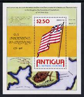 Antigua 1976 USA Bicentenary Perf M/sheet U/m, SG MS 494 - Sonstige & Ohne Zuordnung