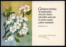 F0817 - TOP Christine Holscher Glückwunschkarte Ostern Spruchkarte - Verlag Max Müller Karl Marx Stadt - Unclassified
