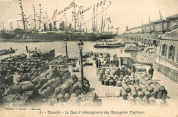 Marseille * Le Quai D'embarquement Des Messageries Maritimes - Vieux Port, Saint Victor, Le Panier