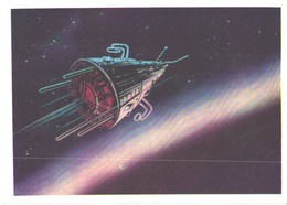 Delcampe - V.Viktorov:Scientific Laboratory On Orbit, 1971 - Raumfahrt