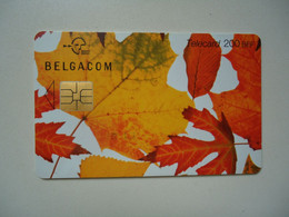 BELGIUM   USED CARDS  TREE PLANTS - Autres & Non Classés