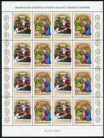 HUNGARY 1995 Benefactors Of Humanity: St. Elisabeth Sheetlet  MNH / **.  Michel  4364 Kb - Unused Stamps
