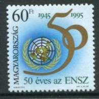 HUNGARY 1995 UNO Anniversary MNH / **.  Michel  4361 - Ongebruikt