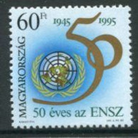 HUNGARY 1995 UNO Anniversary MNH / **.  Michel  4361 - Nuevos