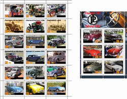 Fantazy Labels / Private Issue. Automotive History. Transport. Cars Panhard France. 2021 - Etichette Di Fantasia