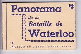 Carnet 12 Vues - Panorama De La Bataille De Waterloo (état Neuf) - Andere Kriege