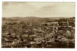 Ref 1486 - Postcard - Panoramic View Of Bath Somerset - Bath