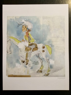 Ex Libris / Dessin / Illustration LUCKY LUKE Par Morris (BD) - Illustrateurs M - O