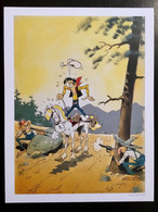 Ex Libris / Dessin / Illustration LUCKY LUKE Par Morris (BD) - Künstler M - O