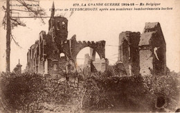 LA GRANDE GUERRE 1914-1918 - En BELGIQUE - L'Eglise De ZUYDSCHOOTE - Ieper