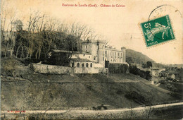 Lasalle * Le Château De Calviac * Route - Autres & Non Classés