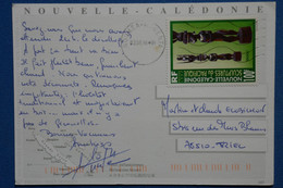 R23 NOUVELLE CALEDONIE BELLE CARTE  1998 NOUMEA POUR TRIEL FRANCE + AFFRANCH PLAISANT - Covers & Documents