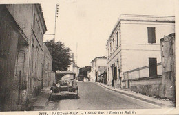 VAUX Sur MER  - Grande Rue - Ecoles Et Mairie - Vaux-sur-Mer