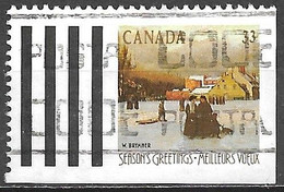 Canada 1989. Scott #1259 (U) Christmas, Winter Landscape, Champ De Mars, By William Brymner - Francobolli (singoli)