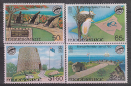 MONTSERRAT- N°462/5 ** (1981) Patrimoine National - Montserrat