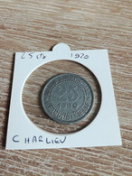 Monnaie De Nécessité : Charlieu : 25 Centimes 1920 Aluminium en L Etat Sur Les Photos - Monétaires / De Nécessité