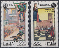 1981 ITALIE  N** 1480 1481  MNH - 1981-90:  Nuevos