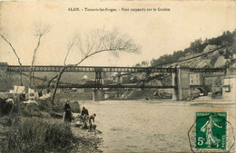 Tamaris Les Forges * Pont Suspendu Sur Le Gardon * Lavoir Laveuses - Autres & Non Classés