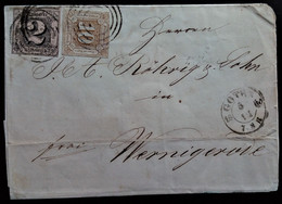 1005 GERMANY Deutschland Alemania OLD STATES TOUR AND TAXIS GOTHA 1860 ? - Lettres & Documents