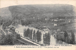 Saint-Antonin-Noble-Val         82         Vue Générale Côté Est         ( Voir Scan) - Saint Antonin Noble Val