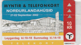 Faroe Islands, OO-002, Myntir Og Telefonkort. Mint And Wrapped, Only 1.500 Issued, 2 Scans. - Faroe Islands