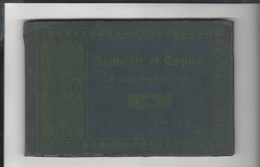 Ceylon Ceylan Sri Lanka Souvenir 24 Choice Photographic Views  11,4 X 17 Cm , Sans Date ( Vues 8,7 X 13,8 ) - Luoghi