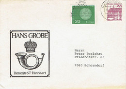 Germany - Ganzsache Umschlag Echt Gelaufen / Cover Used (f1155) - Enveloppes Privées - Oblitérées