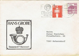 Germany - Ganzsache Umschlag Echt Gelaufen / Cover Used (f1156) - Enveloppes Privées - Oblitérées