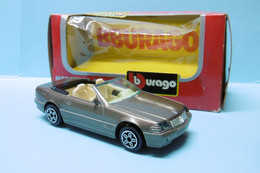 Bburago - MERCEDES BENZ 300 SL Cabriolet Gris Réf. 4109 Burago BO 1/43 - Burago