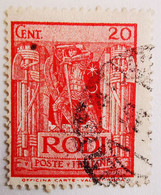 Rhodes - 1929_ Y&T N°17 Et N°20 _ Oblitérés - Egeo