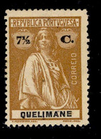 ! ! Quelimane - 1914 Ceres 7 1/2 C - Af. 32a - MH - Quelimane