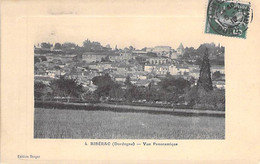24 - RIBERAC : Vue Panoramique - CPA Avec Cadre En Relief - Dordogne - Riberac