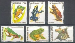 Suriname 1981 Fauna, Kikkers, Frogs, Grenouilles MNH/**/Postfris - Suriname