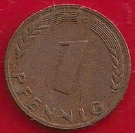 ALLEMAGNE 1 PFENNIG - 1950 - 1 Pfennig