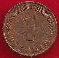 ALLEMAGNE 1 PFENNIG - 1950 - 1 Pfennig