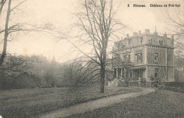 RHISNES - Château De Pré-Val - Carte Circulé En 1908 - La Bruyère