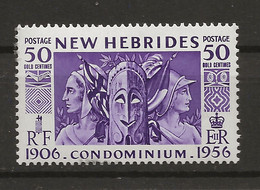 New Hebrides, 1956, SG  83, MNH - Neufs
