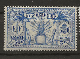 New Hebrides, 1925, SG  47, Mint Hinged - Unused Stamps