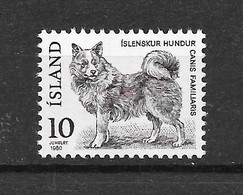 Iceland 1980 MiNr. 550  Island Animals DOGS 1v MNH** 0,30 € - Non Classés
