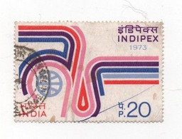 Inde India 1973 - YT 0384 - Indipex 73,exposition Philatélique à New Delhi - Oblitéré - Gebraucht