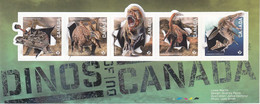 2015 Canada Stamps SC# 2823 Dinosaurs Of Canada Sheetlet Hologram - Hologrammes