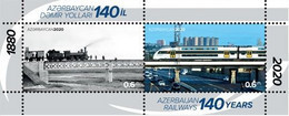 140th Anniversary Of Azerbaijan Railways. Azerbaijan 2020. Azermarka - Azerbaïjan