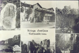 Rarität MB Mittags-Gasthaus Rathewalde Sächs. Schweiz Sw 6.7.1965 - Hohnstein (Sächs. Schweiz)