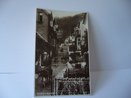 CLOVELLY HIGH STREET  ROYAUME UNI ANGLETERRE DEVON  CPA 1934 - Clovelly