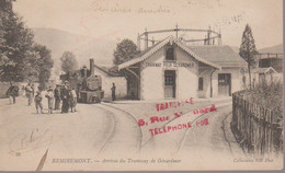 REMIREMONT  -  ARRIVEE DU TRAMWAY DE GERARMER - Remiremont