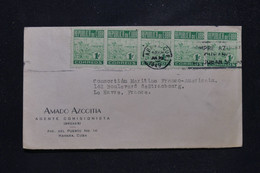 CUBA - Enveloppe Commerciale De Havana Pour La France En 1949 - L 97004 - Covers & Documents