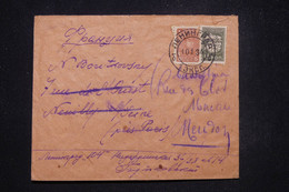U.R.S.S. - Enveloppe Pour La France En 1934 Avec Cachet De La Poste Française Pour Mauvais état De L 'enveloppe- L 97008 - Briefe U. Dokumente